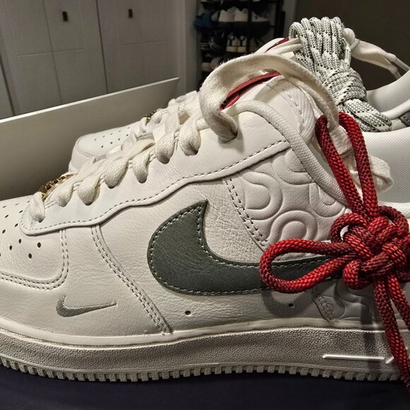 Nike Air Force 1 '07 LE Year of the Snake HV5979-130 MENS 10 2025 RARE NEW - Picture 8 of 11